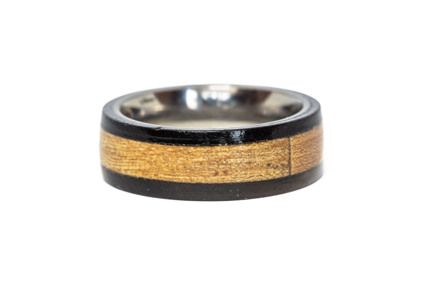 Detroit Tigers Baseball Stadium Wood Seat Ring (Black Edges)