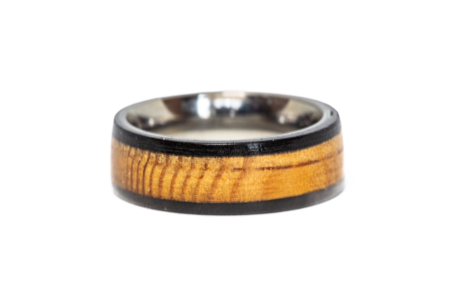 Indiana University Assembly Hall Wooden Seat Rings (Black Edges)