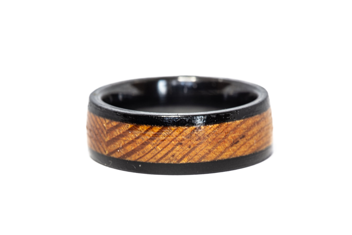 Penn State Nittany Lions Football Beaver Stadium Wood Ring (Black Edges)