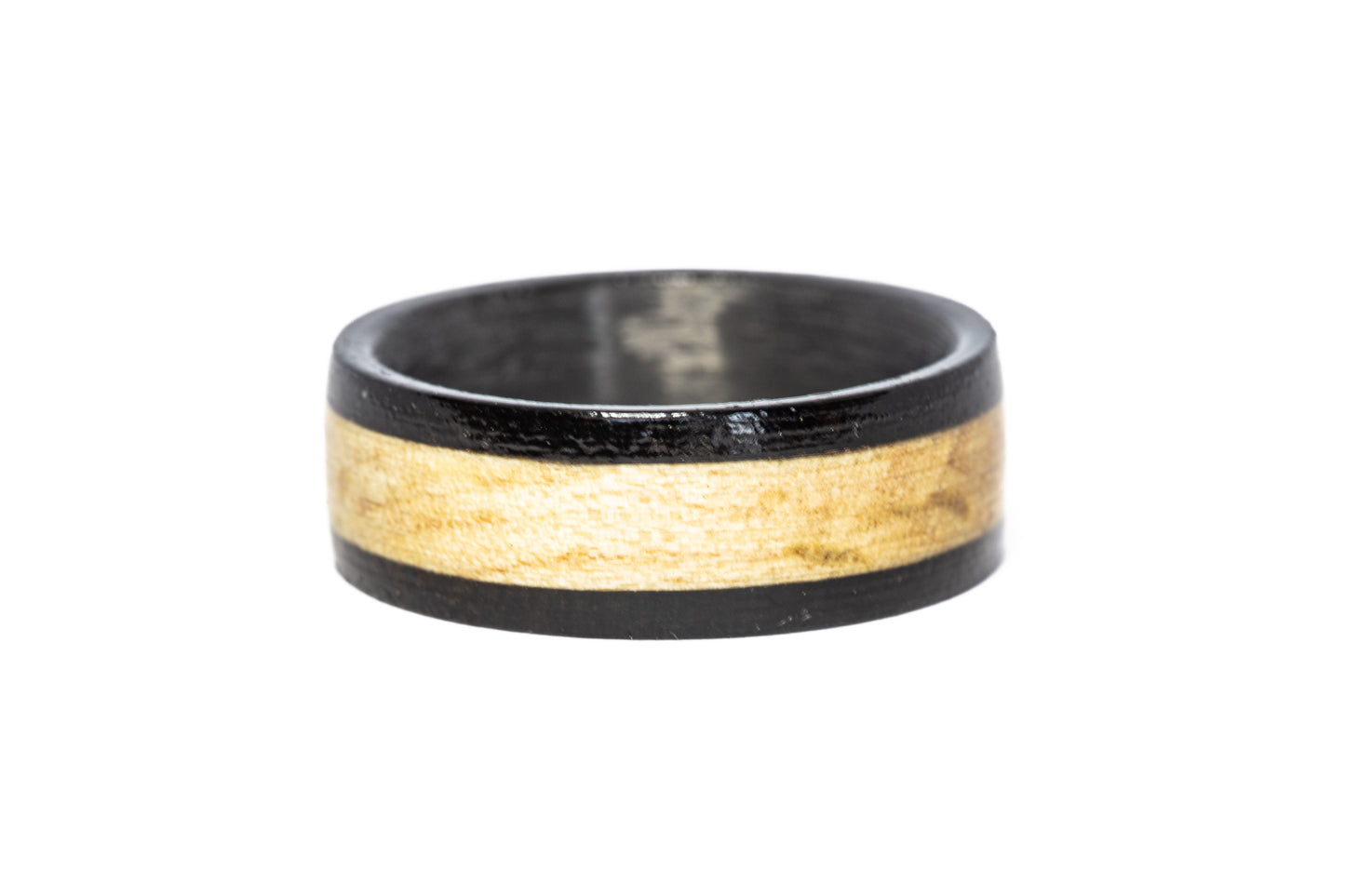 Syracuse Orange Carrier Dome Wooden Court Ring (Black Edges)