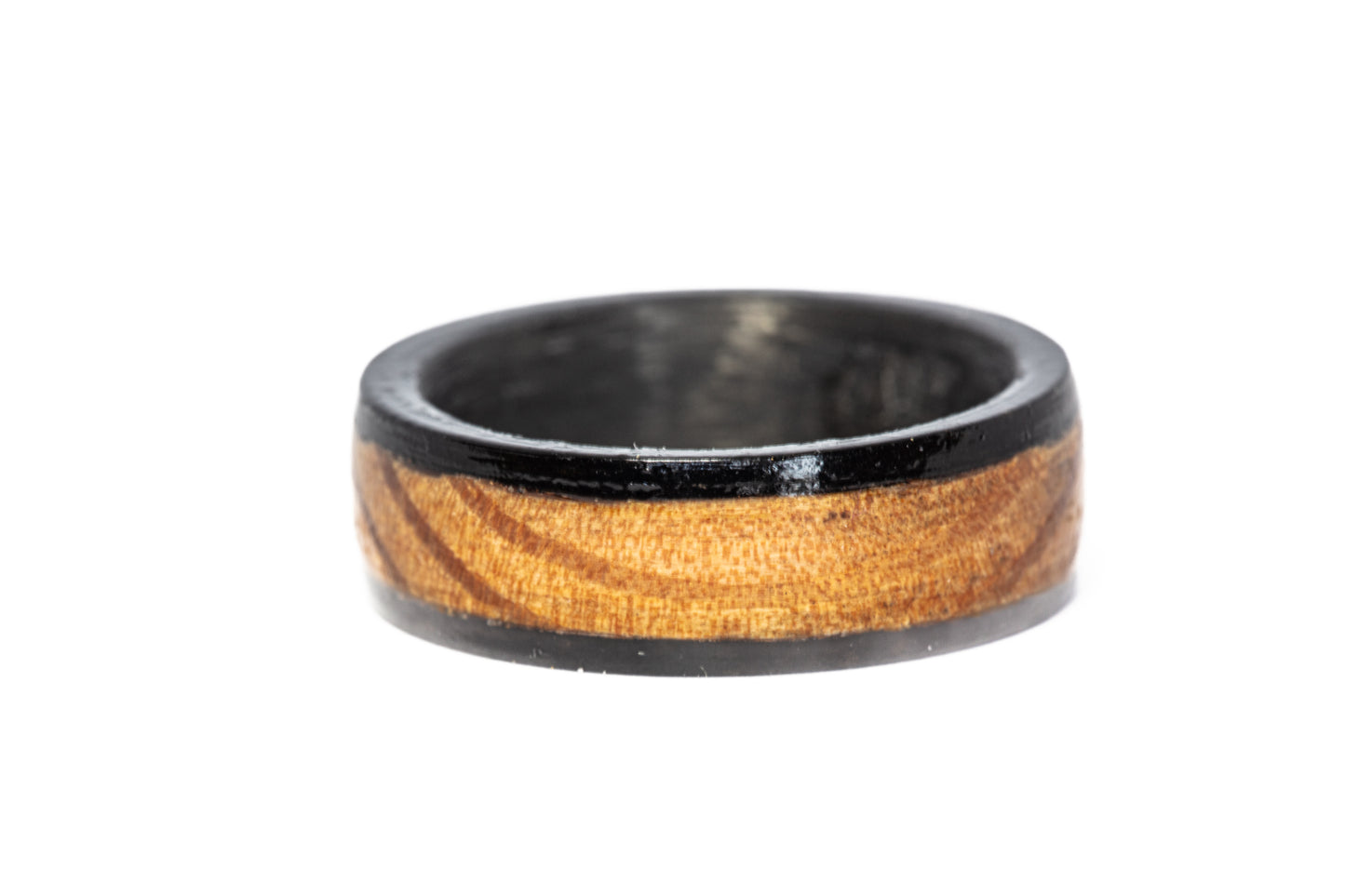 Wisconsin Badgers Football Stadium Wooden Bleacher Ring (Black Edges)