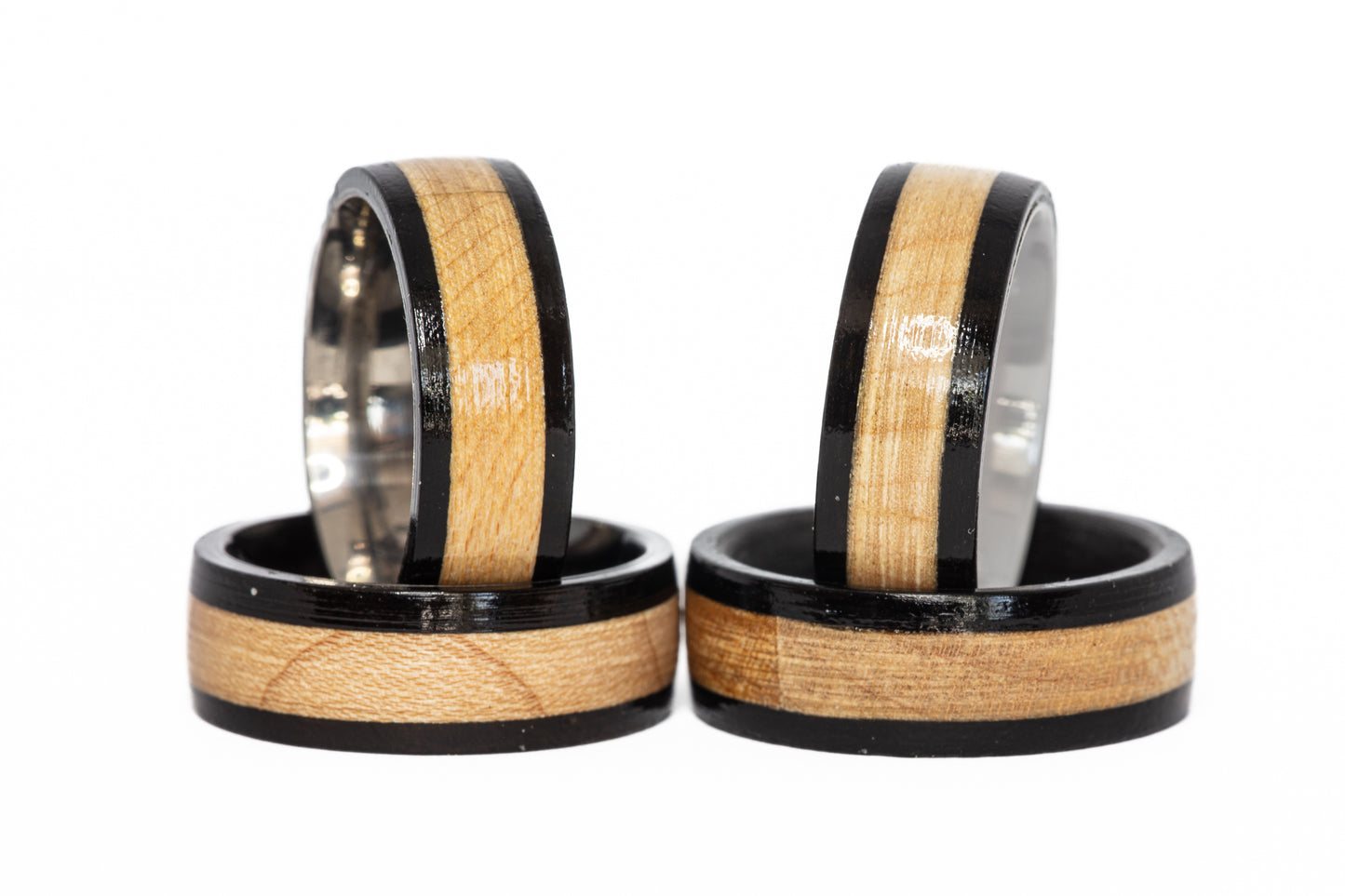 Kentucky Wildcats Rupp Arena Court Wood Ring (Black Edges)